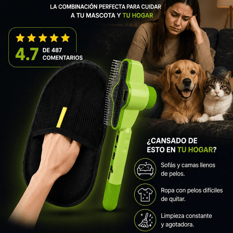 Super Kit QUITAPELOS 2 en 1