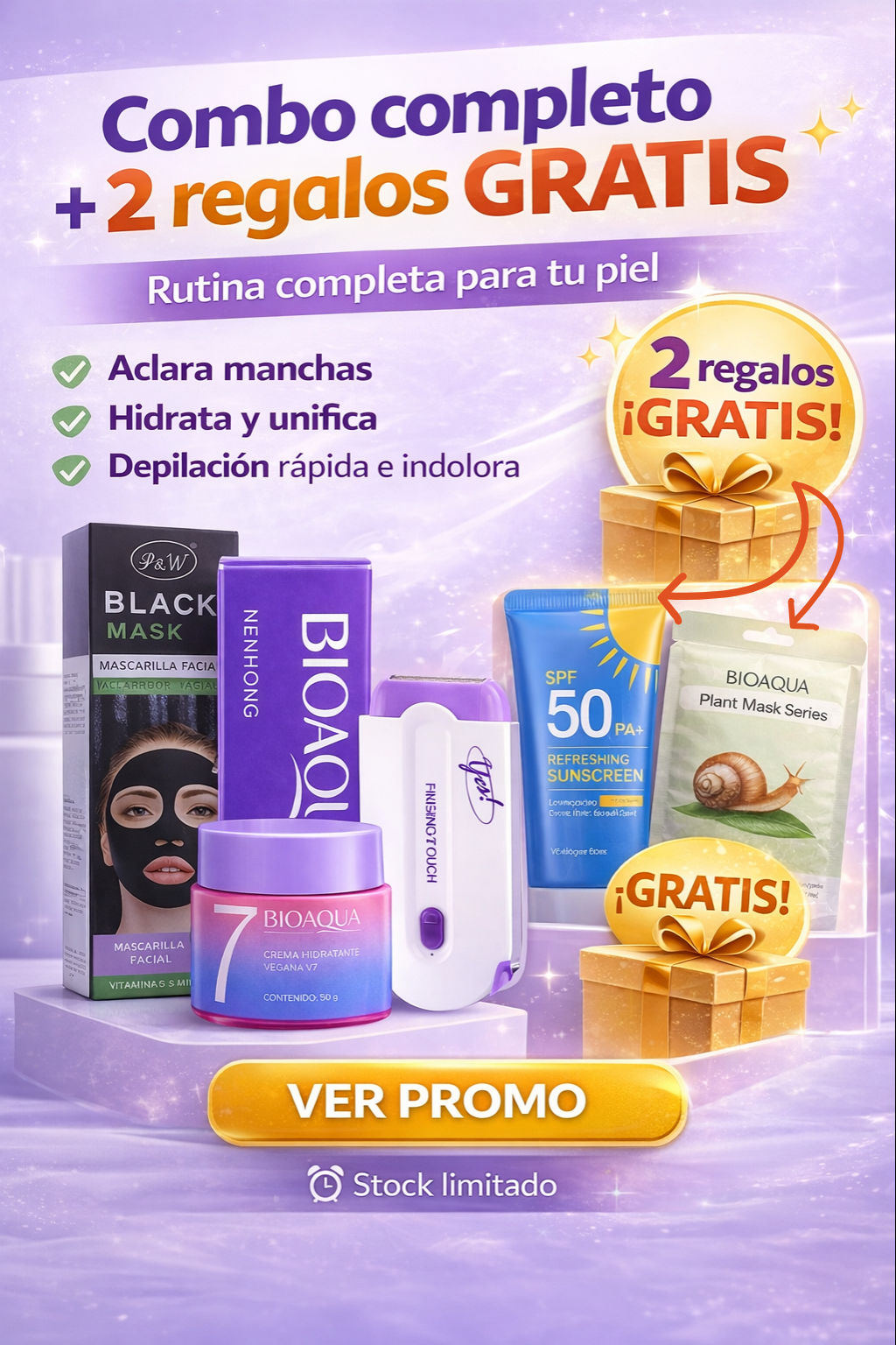 Super Combo Cuidado Personal + 2 Regalos