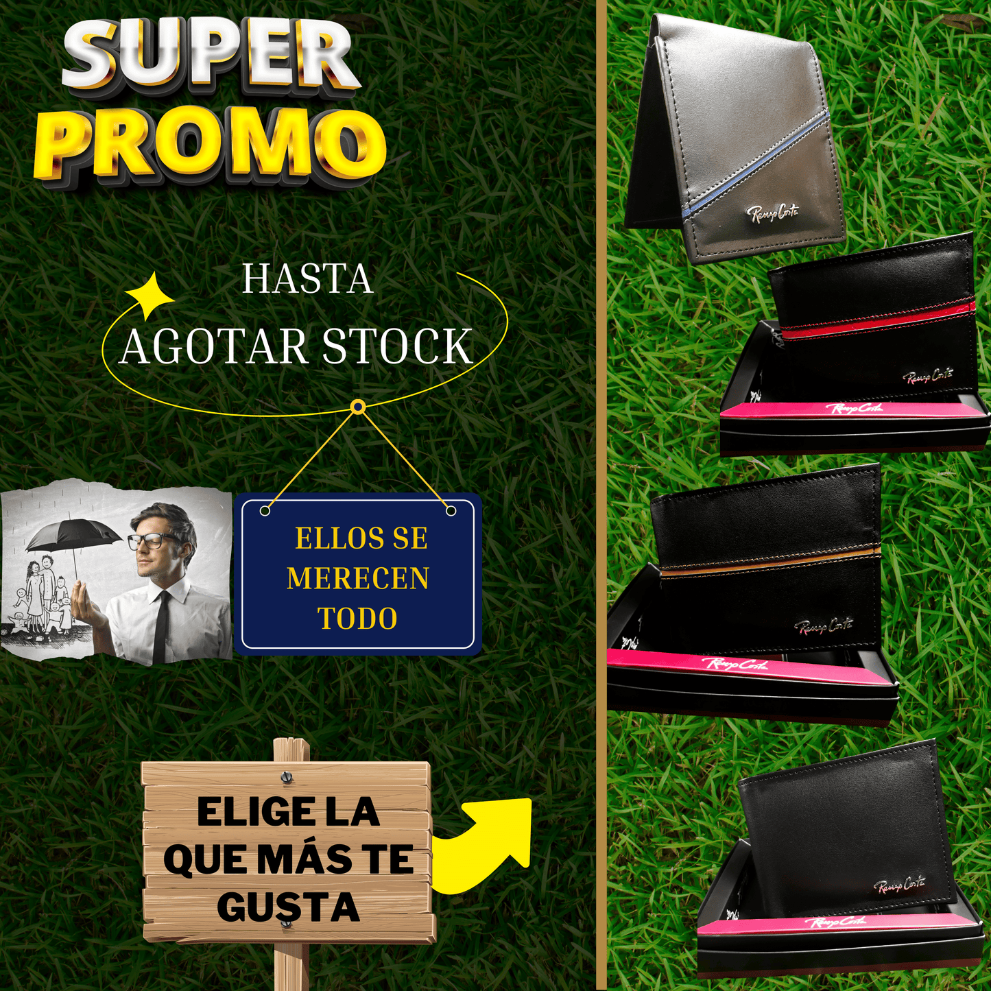 Pack de Acero Masculino