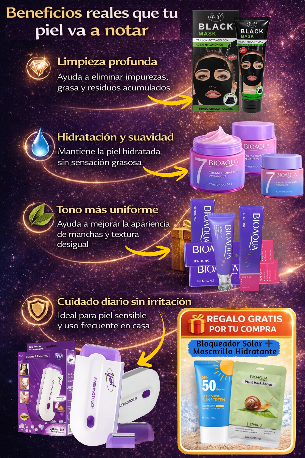 Super Combo Cuidado Personal + 2 Regalos