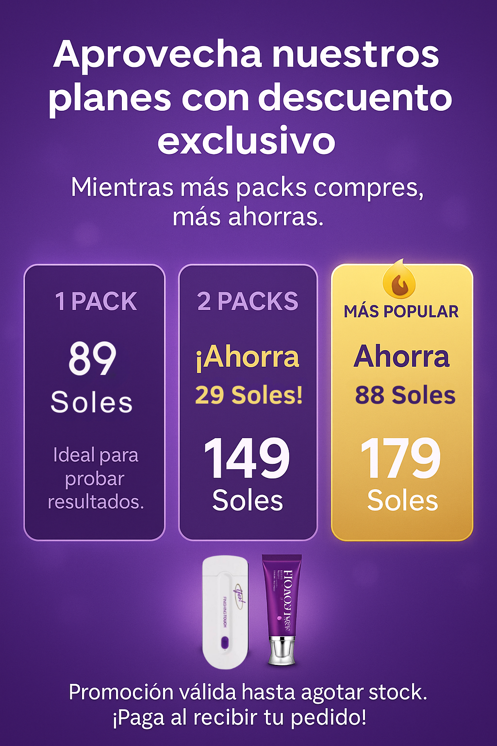 Crema Blanqueadora + Depilador