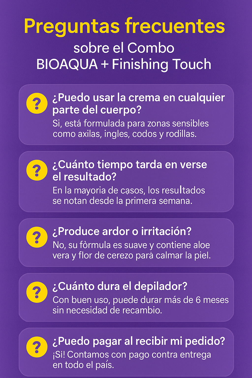 Crema Blanqueadora + Depilador