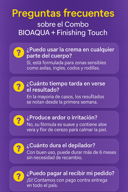 Crema Blanqueadora + Depilador