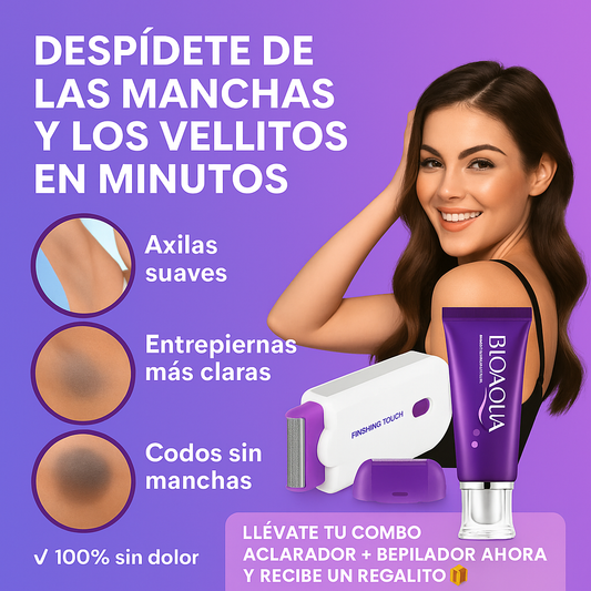 Crema Blanqueadora + Depilador