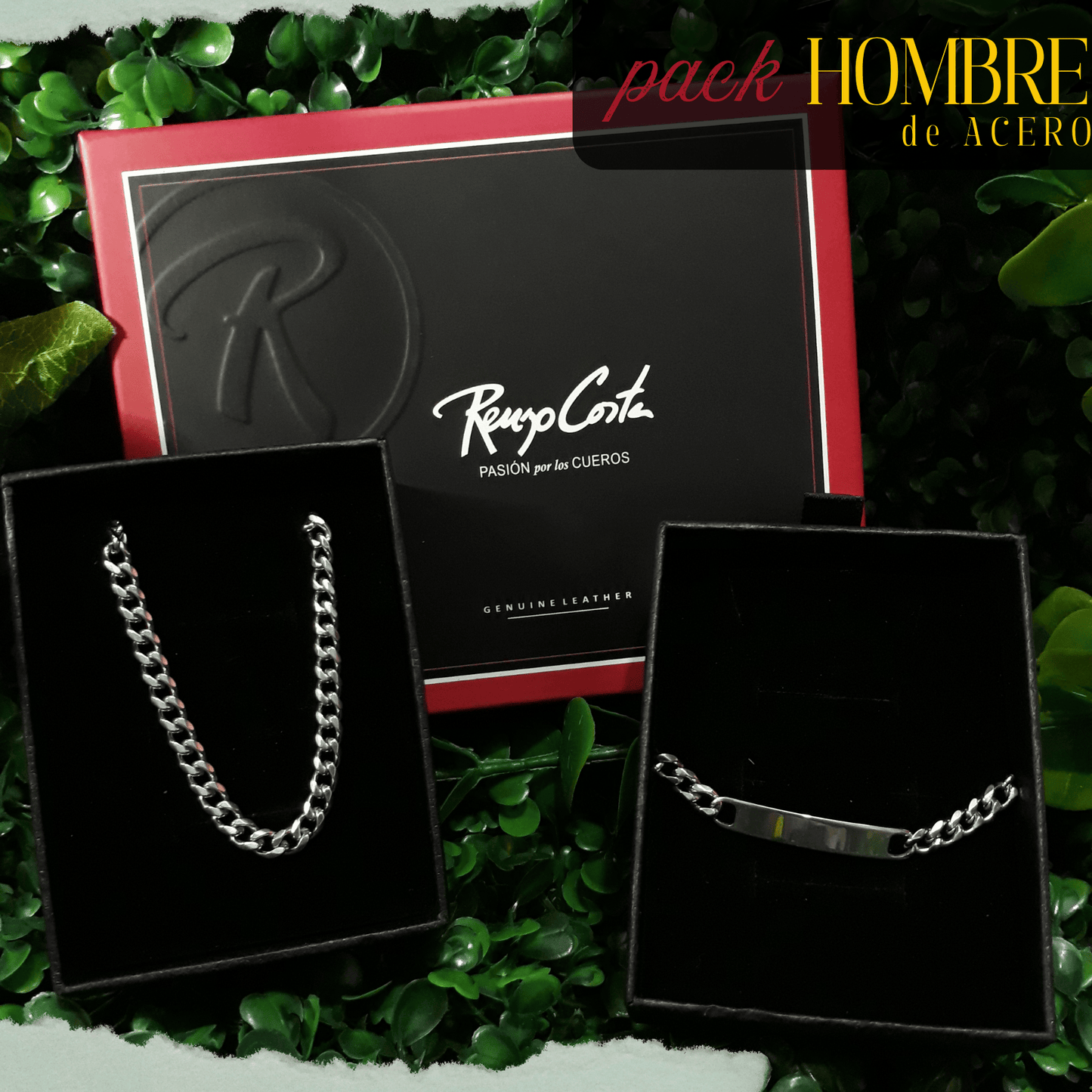 Pack de Acero Masculino