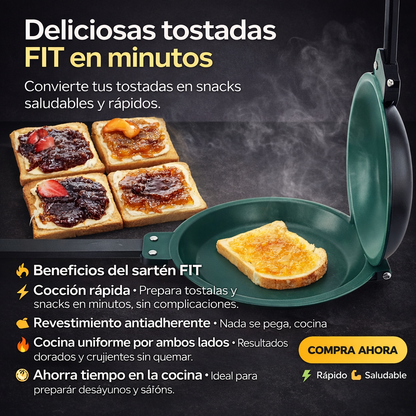 Sartén Doble Cara + Encendedor Infinito