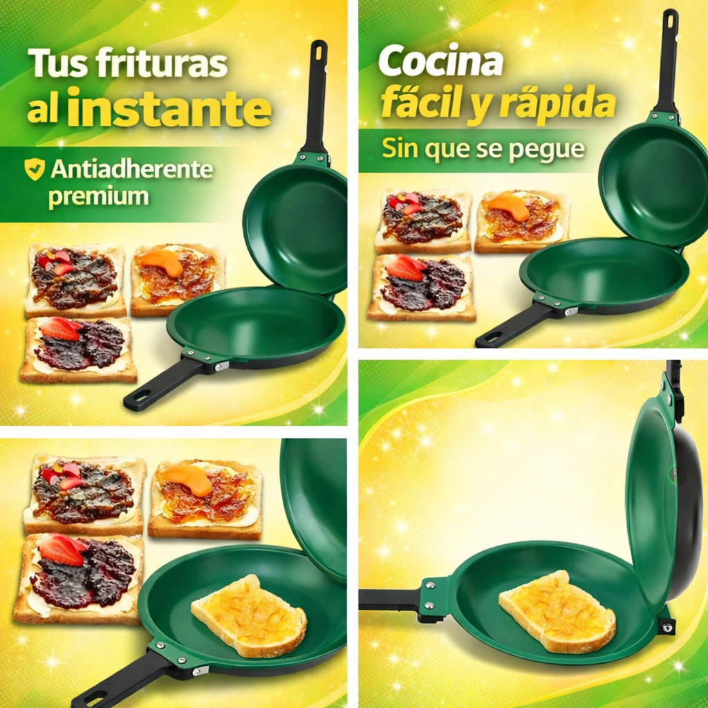 Sartén Doble Cara + Encendedor Infinito